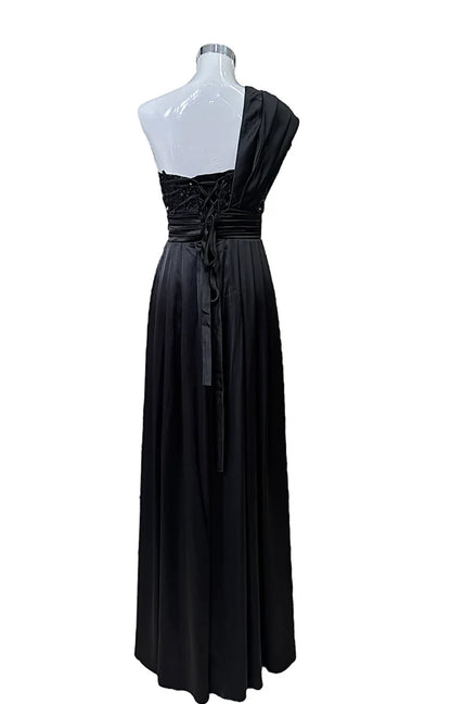 1842- Robe perlée Noir