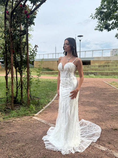 Robe de Mariée CAMELIA - 2 en 1 – Sirène & Princesse en un seul modèle