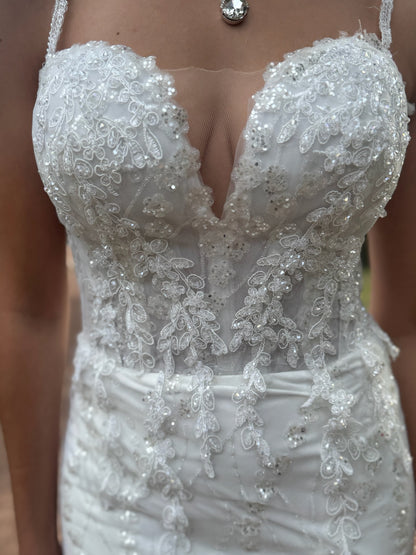 Robe de Mariée CAMELIA - 2 en 1 – Sirène & Princesse en un seul modèle