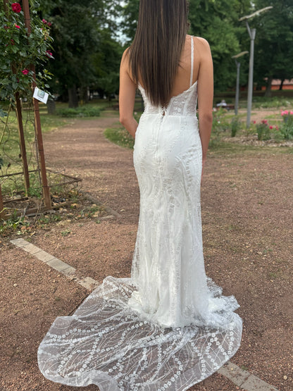 Robe de Mariée CAMELIA - 2 en 1 – Sirène & Princesse en un seul modèle