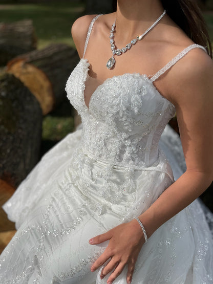 Robe de Mariée CAMELIA - 2 en 1 – Sirène & Princesse en un seul modèle